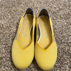 Yellow Ballerina Flats